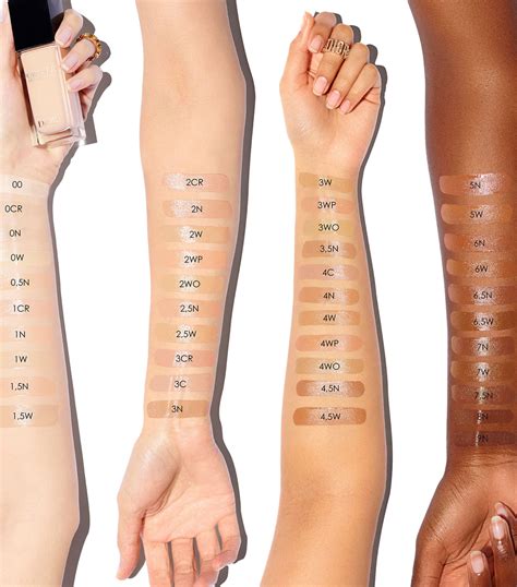 dior glowy foundation|dior forever foundation color chart.